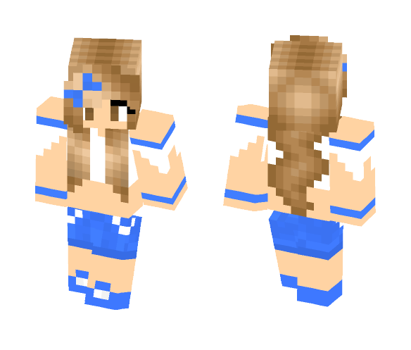 Summer girl - Girl Minecraft Skins - image 1