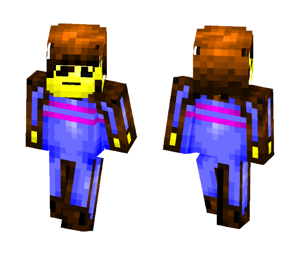 Heeey, I'm playin undertale! - Interchangeable Minecraft Skins - image 1