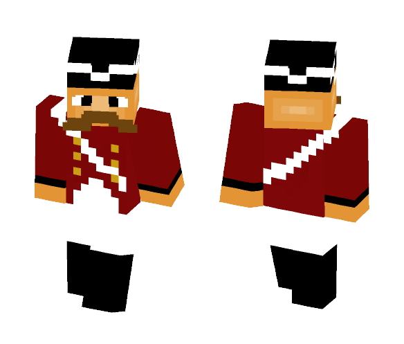 British soldier (33rd foot) 1815s - Male Minecraft Skins - image 1