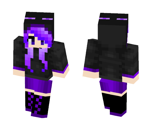 Ender girl - Girl Minecraft Skins - image 1