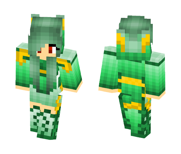 Serperior Girl - Girl Minecraft Skins - image 1