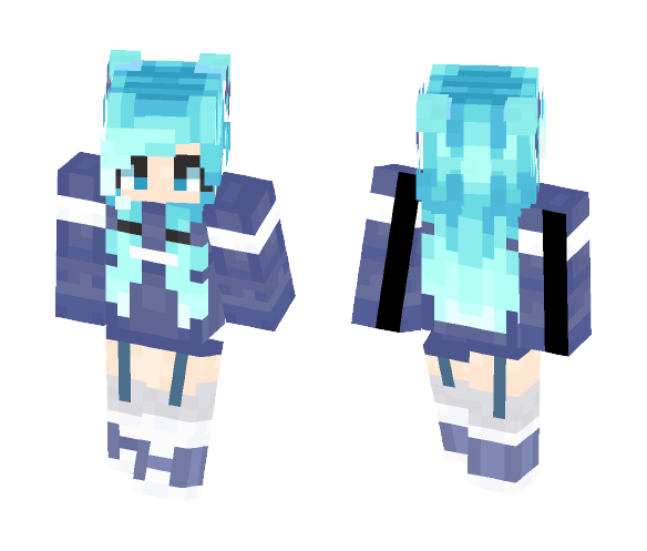 All Bloooo :3 - Female Minecraft Skins - image 1