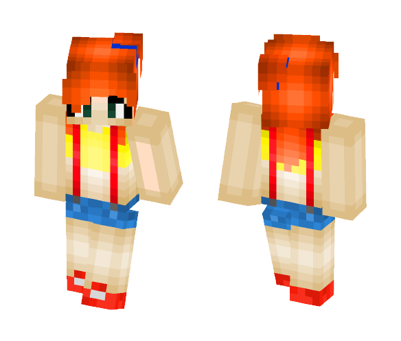 Misty from Pokemon - Female Minecraft Skins - image 1