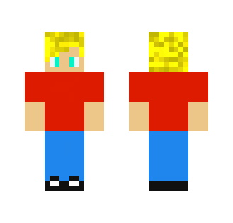 Blonde haired boy