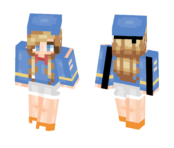 Donald Duck - Female Minecraft Skins - image 1