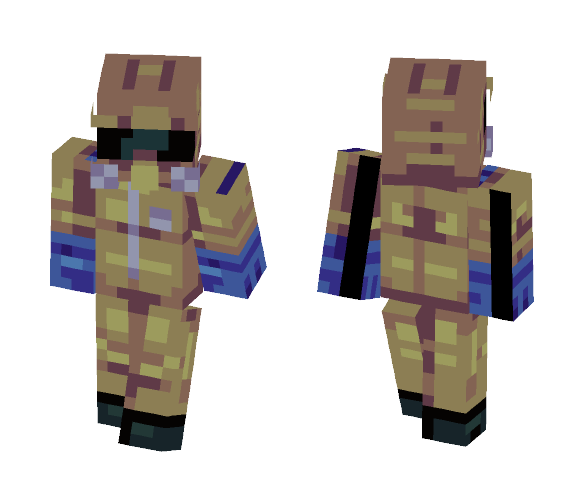 Hazmat Suit - Male Minecraft Skins - image 1