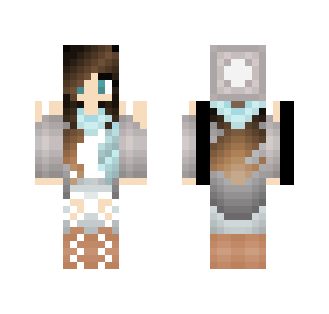 Winter Girl (edited) - Girl Minecraft Skins - image 2