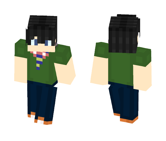 PARTY!- Oh i'm late ~Oc:Kevin~ - Male Minecraft Skins - image 1