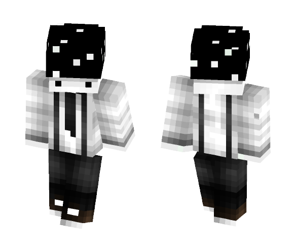 A Black Mushroom - Male Minecraft Skins - image 1