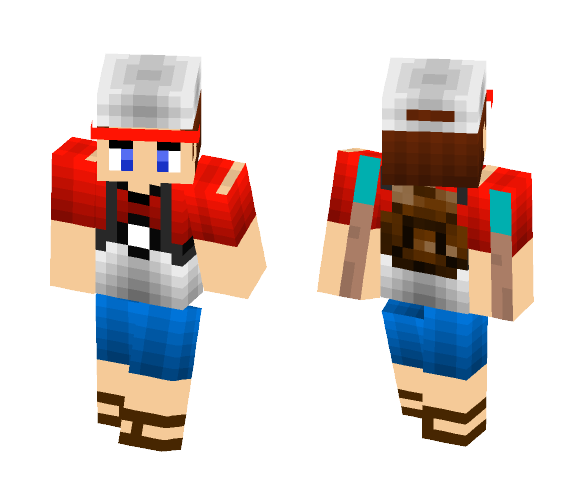 Pokemon Trainer - Male Minecraft Skins - image 1