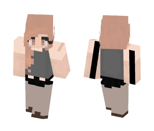 cute school girl - Cute Girls Minecraft Skins - image 1