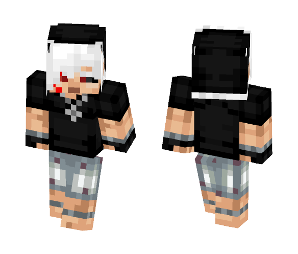 Julien Ghoul (depressed) - Male Minecraft Skins - image 1