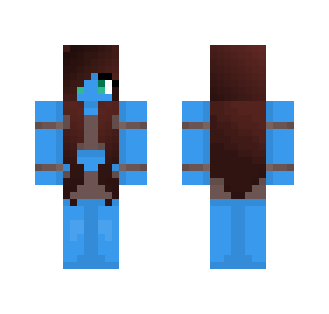 Half human-half Twi'lek - Female Minecraft Skins - image 2