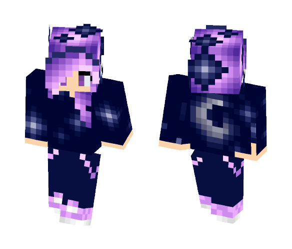 moon jumper girl - Girl Minecraft Skins - image 1
