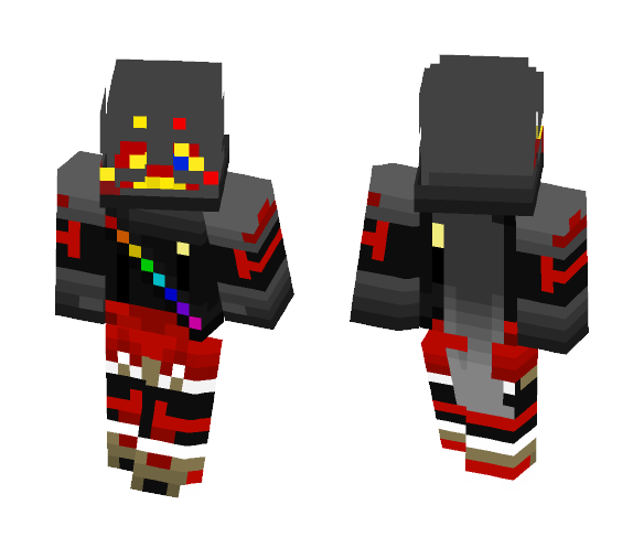 Corrupted Ink!Sans - Male Minecraft Skins - image 1
