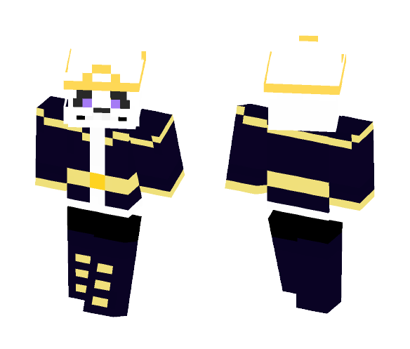 Nightmare Sans - Male Minecraft Skins - image 1