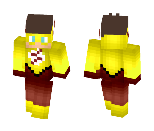 Kid Flash - Male Minecraft Skins - image 1