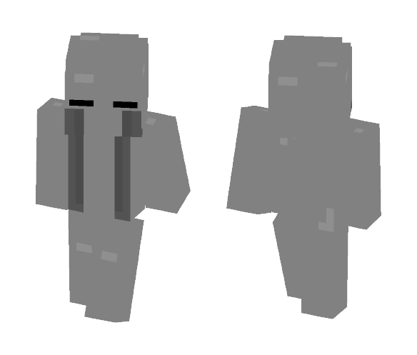 Potatœ ???? Crying Child Gray ^_~ - Male Minecraft Skins - image 1