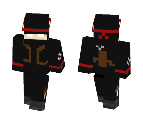 Ninja (REMASTRED) - Interchangeable Minecraft Skins - image 1