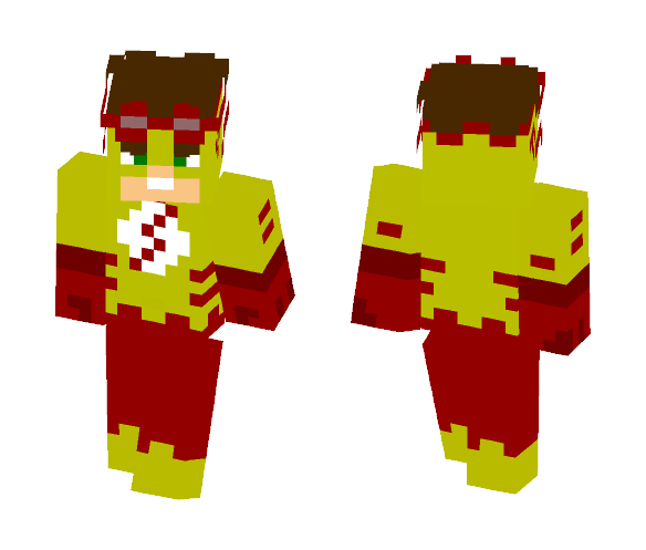 Kid Flash - Male Minecraft Skins - image 1