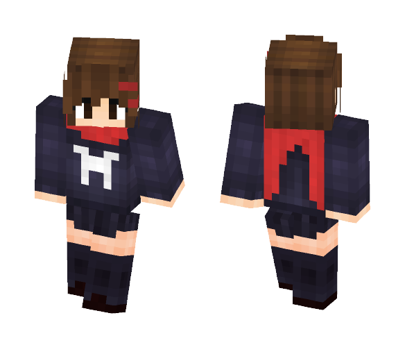 Ayano Tateyama - Female Minecraft Skins - image 1