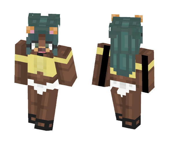 ❀Carefree Black Girl❀ - Female Minecraft Skins - image 1