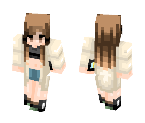 Hoverboards + Pokemon Go - Female Minecraft Skins - image 1