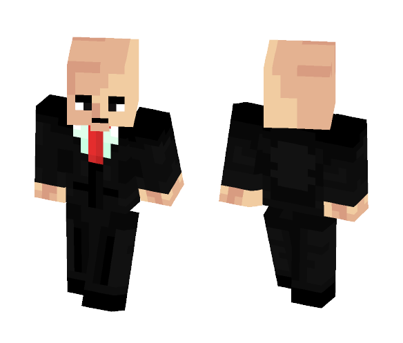 Hitman - Male Minecraft Skins - image 1