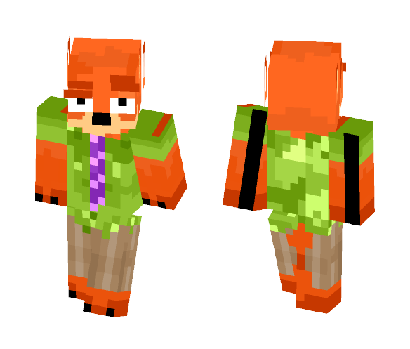 Nick Wilde - Male Minecraft Skins - image 1