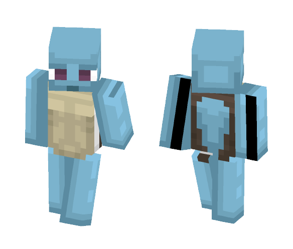 Squirtle (Pokemon) - Interchangeable Minecraft Skins - image 1