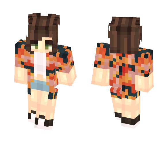 art is suffering - Female Minecraft Skins - image 1