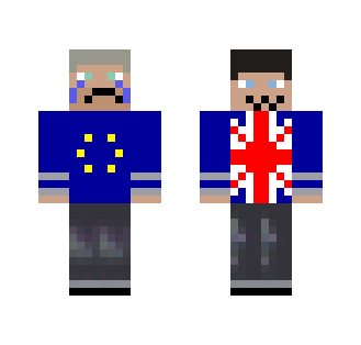Brexit - twofaced skin