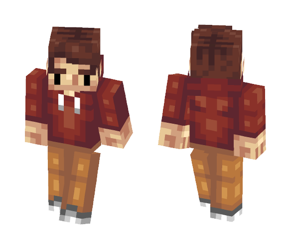 Hoodie - Male Minecraft Skins - image 1