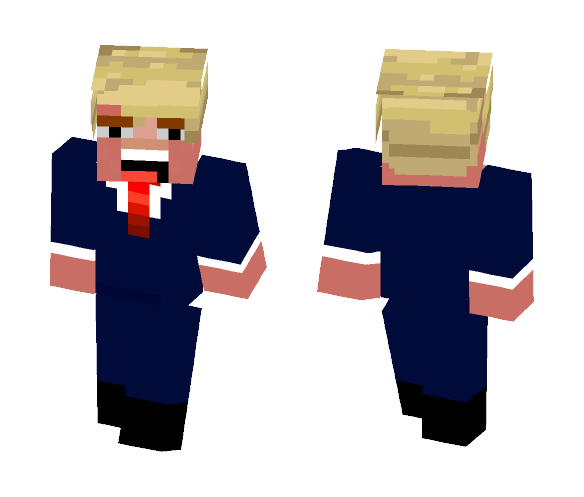 Donald Trump - Male Minecraft Skins - image 1