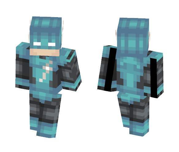 Blue Lantern Flash - Male Minecraft Skins - image 1