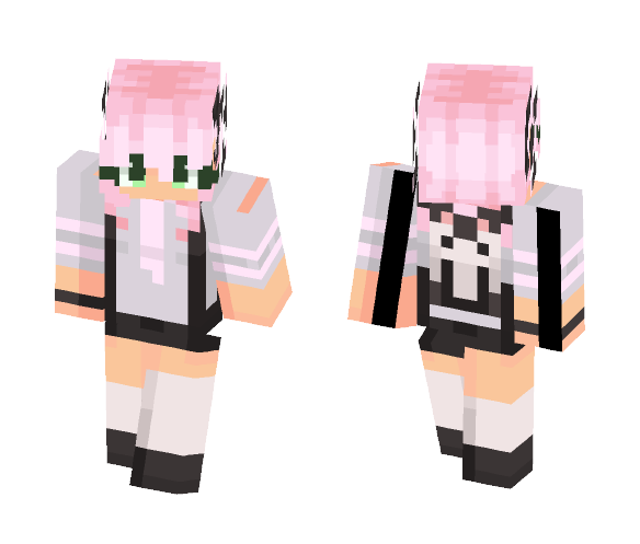School Liv~ - Female Minecraft Skins - image 1