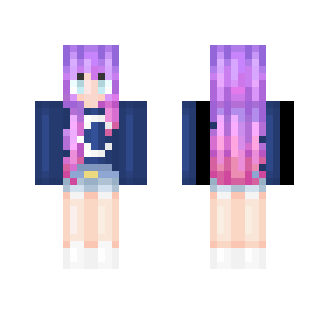Purple to Pink Ombre Girl [REVAMP]