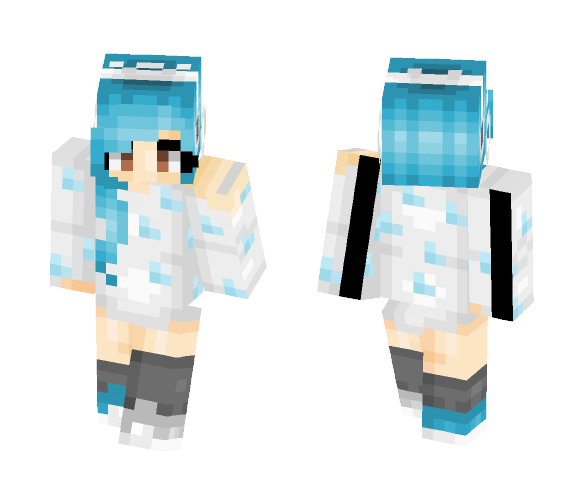 Skies of Roses - Female Minecraft Skins - image 1