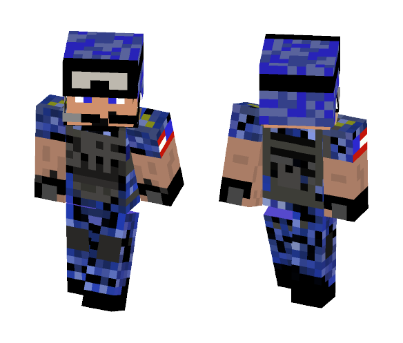 Navy Seal Skin - Male Minecraft Skins - image 1