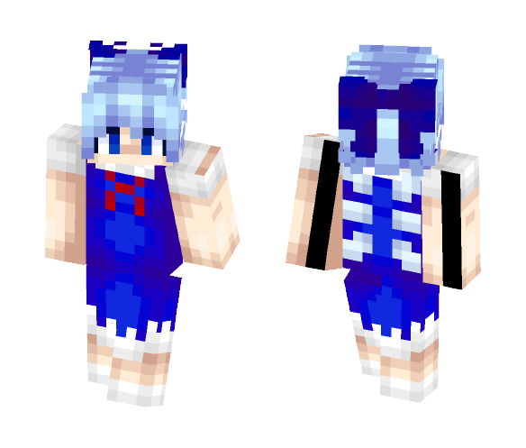 Cirno | Happy Cirno Day - Female Minecraft Skins - image 1