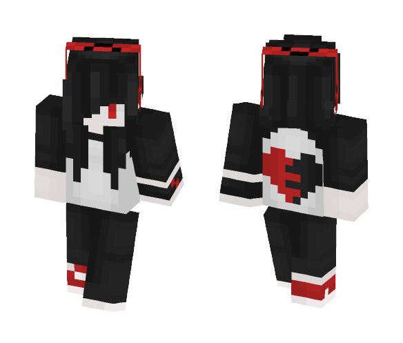 Long hair/heart kid Idk anymore - Female Minecraft Skins - image 1