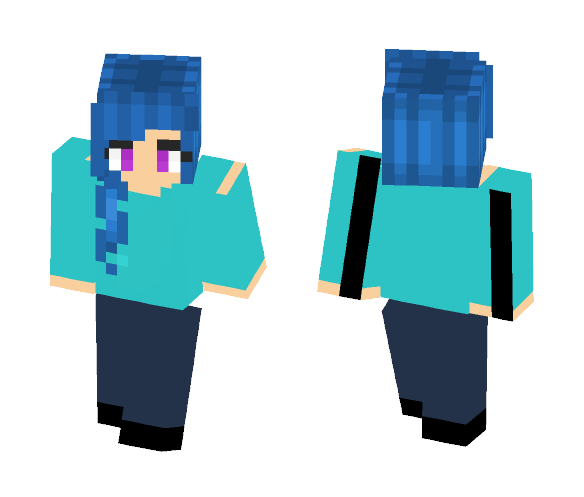 Ocean - Female Minecraft Skins - image 1