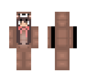 GIRL SKIN / Teddy Bear Onesie x3