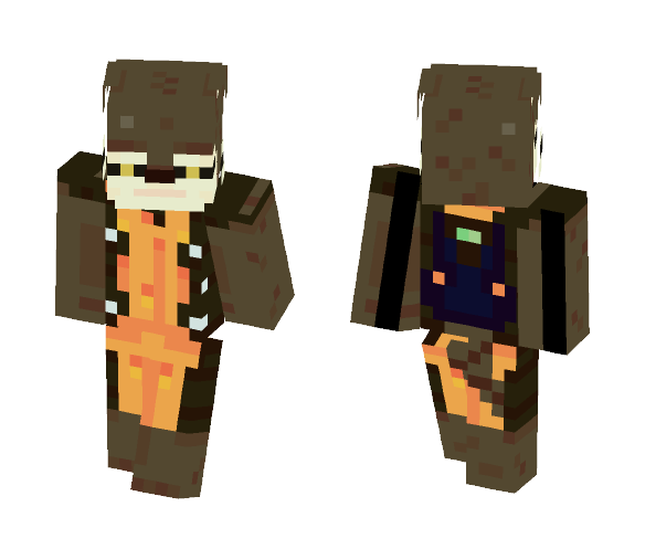 Rocket Raccoon - Male Minecraft Skins - image 1