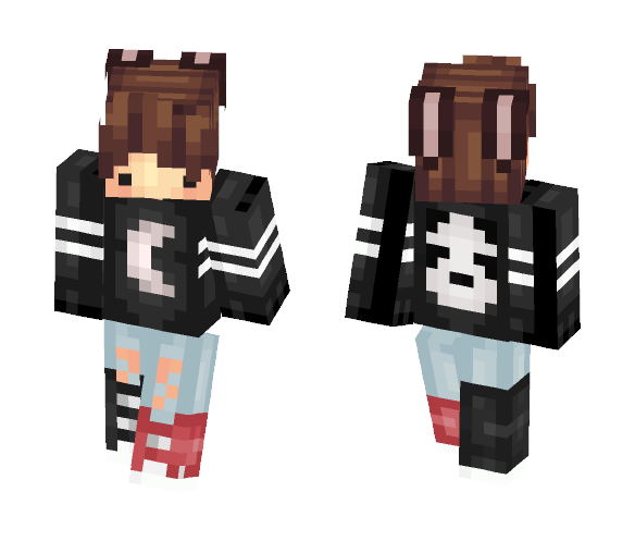Kawai Chibi Bunny - Male Minecraft Skins - image 1