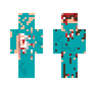 Gored doctor zombie. - Male Minecraft Skins - image 2