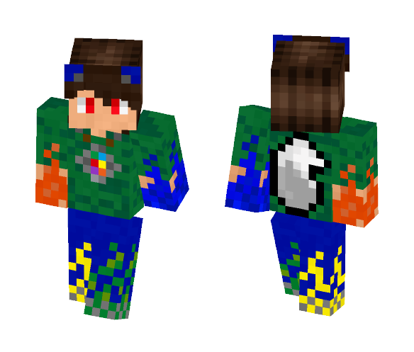 Elemental Wolven - Male Minecraft Skins - image 1