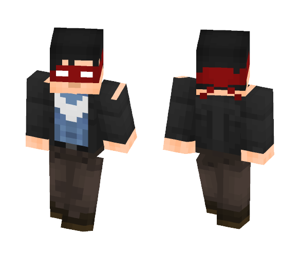 Dick Grayson (Zero Year) - Male Minecraft Skins - image 1