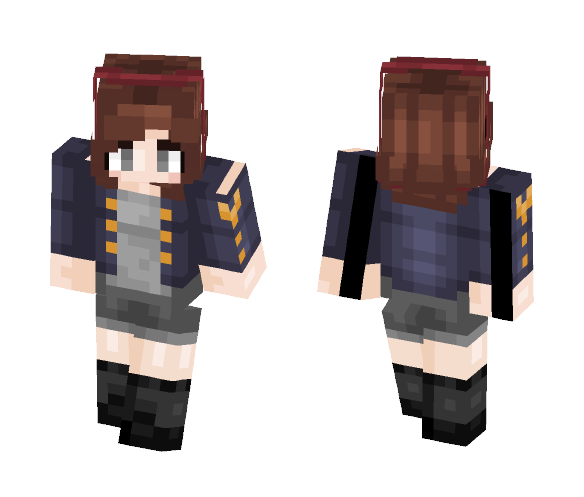 Jeans Jacket Girl 2.0 - Girl Minecraft Skins - image 1