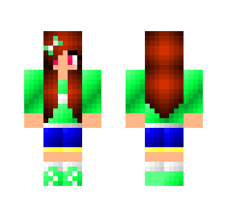 Green sweater girl